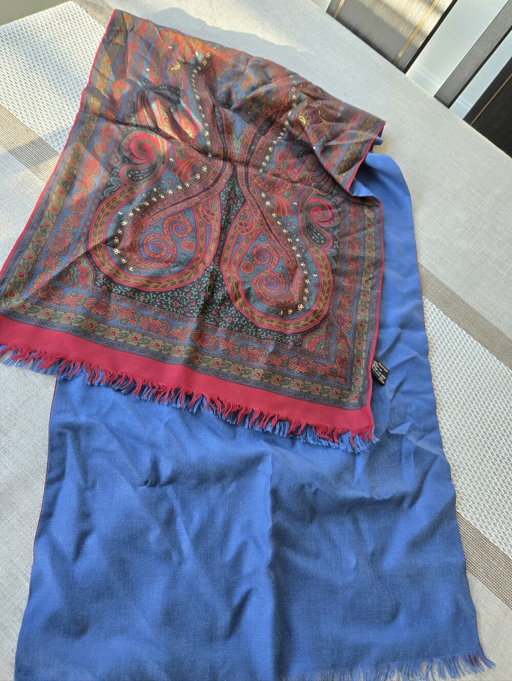Gucci Multicolor Paisley Scarf